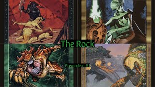 Perusing Premodern 1 The Rock Deck Tech  Gameplay [upl. by Chantal424]