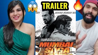 Mumbai Saga Trailer Official Emraan H Suniel S John A Kajal A Mahesh M  Mumbai Saga Reaction [upl. by Rebeka]