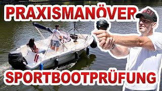 Bootsführerschein Grundmanöver l Sportboot l SBF See amp Binnen 🌊 [upl. by Ashly592]