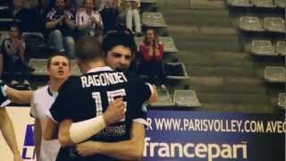 Volleyball quotMatch Pointquot Paris Volley vs Montpellier 2012 [upl. by Luy]