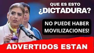 Que estamos viviendo UNA DICTADURA o tienen miedo caerse NO MAS DERECHA F4SISTA [upl. by Anad]