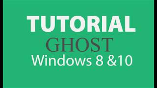 Norton Ghost  OneKey Ghost for windows 8 amp 10 [upl. by Husha]