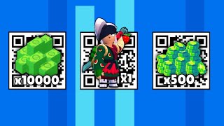 NEW Kinji amp Gems QR Code 🎁New Brawl Stars QR Codes 2024  Free Gifts 🥳 [upl. by Nolava]