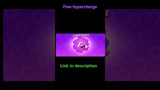 Free Hypercharge link in descriptionbrawlstars freedescription hyperchargegaming [upl. by Hebner]