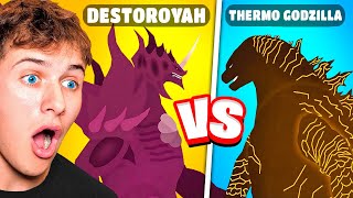 THERMO GODZILLA Vs THE DESTROYAH [upl. by Ohnuj439]