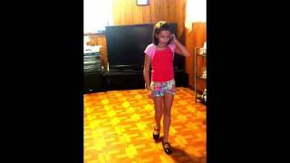 11 year old girl shuffles [upl. by Leanna883]