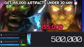 Obtain 155000 Artifacts in Incursion Under 30 Minutes ⏰ [upl. by Ynohtnakram]