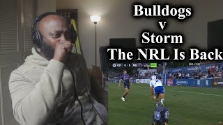 NRL Pre Season 2024  Bulldogs v Storm GohammTV Reaction [upl. by Spieler]