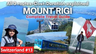 🇨🇭 Lucerne to Mount Rigi complete Travel Guide  Lake Lucerne boat tour mtrigi mountrigi Rigi [upl. by Jessi]