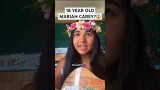 18 Year Old MARIAH CAREY😱 My All  Mariah Carey Cover singing shorts mariahcarey [upl. by Weidar]