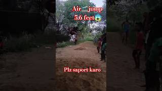 Air🛫jump 56 feet😱 air jump viralshorts video army jump trending song police [upl. by Conner]