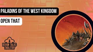 Paladins of the West Kingdom  Unboxing [upl. by Aizitel]