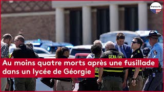 Fusillade mortelle dans un lycée de Géorgie [upl. by Alyn]