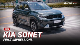 2024 Kia Sonet  First Impressions  The newest subcompact crossover in PH [upl. by Rheinlander]