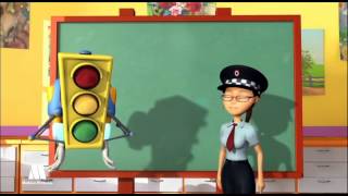 GreenLight  Traffic signs for kids educational videos to learn road safety [upl. by Silma334]