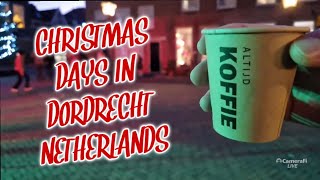 Christmas Market Tour in the Netherlands  Dordrecht [upl. by Gustavus233]