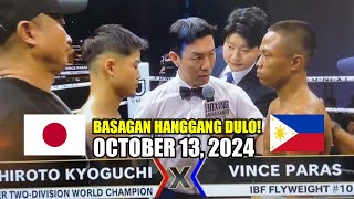 LATEST OCT 13 2024 PARAS vs KYOGUCHI 3  BASAGAN HANGGANG DULO [upl. by Onitsuj]