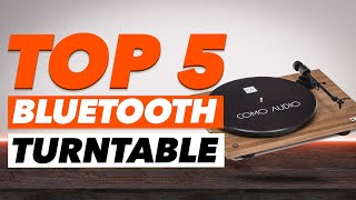 Top 5 Best Bluetooth Turntable 2022 [upl. by Egidio376]