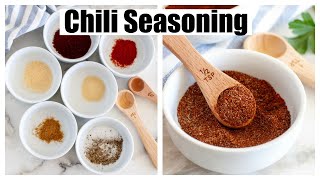 Homemade Chili Seasoning How to make chili seasoning [upl. by Sug290]