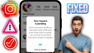 Cómo solucionar el problema de que tu solicitud está pendiente en Instagram [upl. by Scottie750]