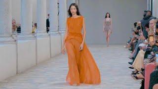 Alberta Ferretti  SpringSummer 2025  Milan Fashion Week [upl. by Nwadrebma]