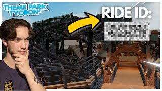 FREE Theme Park Tycoon 2 Roller Coaster IDs to use [upl. by Ekul941]