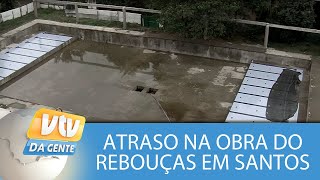 População reclama de descaso com o Ginásio Rebouças em Santos [upl. by Aineval]