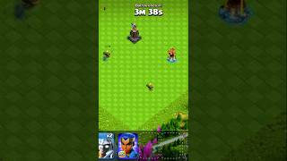 Monolith an infarno tower vs Giant electro taitanpeeka 😱😱 coc monolith infarno shorts funny [upl. by Laitselec430]