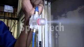 Siphon Principle  Air Atomizing Full Cone Spray Nozzle by Spraytech Maharashtra Thane [upl. by Gladis]