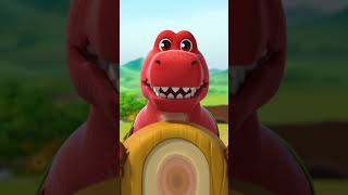 🏎️ Here comes the TRex Car dinosaurforkids [upl. by Laine227]