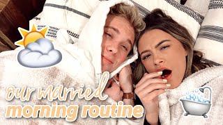 married morning routine  Alyssa amp Dallin [upl. by Coniah]