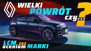 RENAULT powrót do tradycji czy stępienie emocji  Oceniam charakter marki LCM 202 [upl. by Alledi]