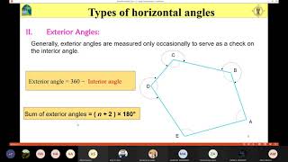 Principles of Surveying Lecture 7 ANGLES AND DIRECTIONS [upl. by Stanley678]