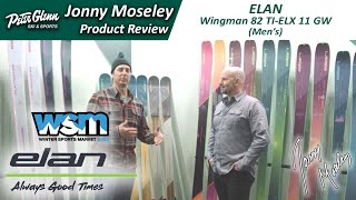 Elan Wingman 82 TI Ski System with ELX 11 GW Bindings Mens  W2324 Product Review [upl. by Grimona]