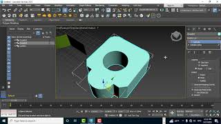 3ds Max 2023 Modeling Extrude Shell [upl. by Ecnahs863]