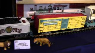 ToyDirectorycom Presents Large Scale Ringling Bros and Barnum amp Bailey™ train set [upl. by Nnave908]