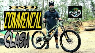 DREAM BUILD  2021 COMMENCAL CLASH 275  BIKE CHECK [upl. by Arataj361]