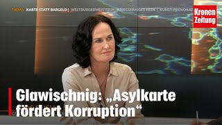 Glawischnig quotAsylkarte fördert Korruptionquot  kronetv DAS DUELL [upl. by Gow997]