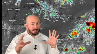 “Dana” y onda tropical dejarán tormentas [upl. by Philana730]