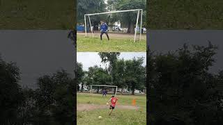 Tiro de volea  o eso intente😁⚽️ futbol shorts fyp viralvideo [upl. by Ylurt]