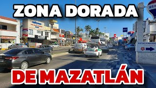 Zona Dorada de Mazatlán SINALOA EN VIVO [upl. by Akimot]