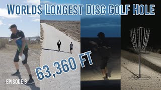 Ep 3  STOKELYS LONGEST DRIVE  Playing the Worlds Longest Disc Golf Hole [upl. by Gabor]