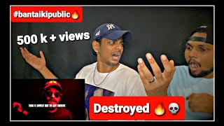 EmiwayBantai  KR LDA SIGN OFFICIAL VIDEO   REACTION  West Side Reacts🔥 [upl. by Arraeit19]