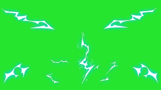 NEW Electric Elements With Sound Effect Green Screen  by Green Pedia [upl. by Durston]