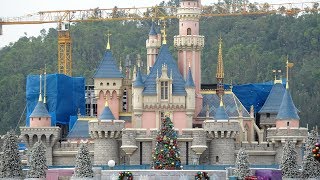 1229丨Castle Construction Update丨城堡擴建工程進度更新丨Castle of Magical Dreams丨Hong Kong Disneyland丨香港迪士尼樂園 [upl. by Peri]