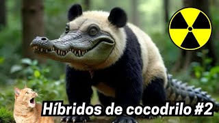 ¿ Cómo Se Ve a Un Híbrido de COCODRILO Con Otros ANIMALES  Fusion IA Animals 1 [upl. by Salahi657]