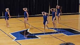 When we are together l Hebron Silver Wings Winter Show 2024 l Hebron High School Drill Team [upl. by Marabelle]