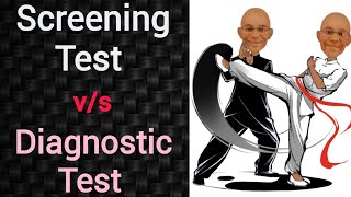 Difference between Screening Test and Diagnostic Test  PSM lectures  Community Medicine lecture [upl. by Winfield]