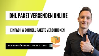 Pakete versenden mit DHL 📦 So erstellst du DHL Paketaufkleber in wenigen Minuten online ✔️ [upl. by Larimer]