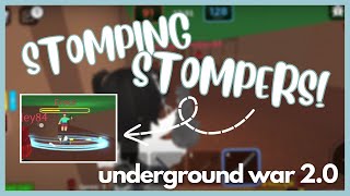 🤓 Underground War 20 gets TOXIC  Stomping the Stomper  ROBLOX 🤓 [upl. by Richlad226]